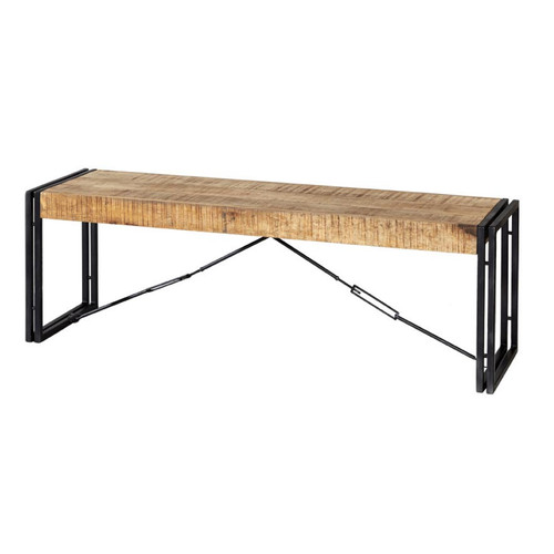 Sitzbank massiv mangoholz - sitzbank,