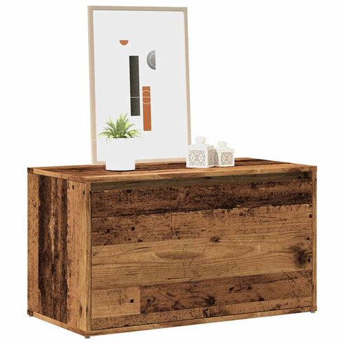 Flurbank mit stauraum 80x40x45 - flurbank,
