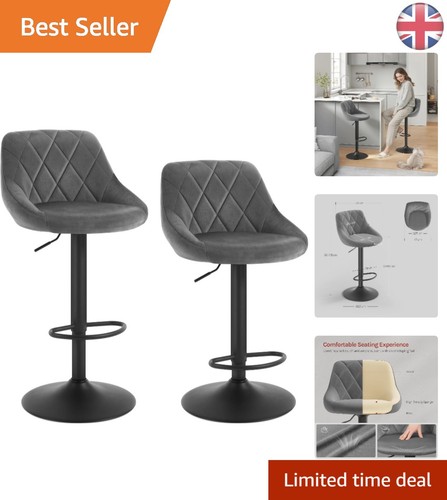 Moderne dunkelgraue samt - moderne,