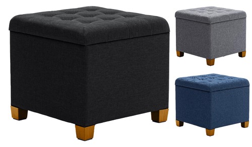 Ottomane aufbewahrung pouffe - aufbewahrung,